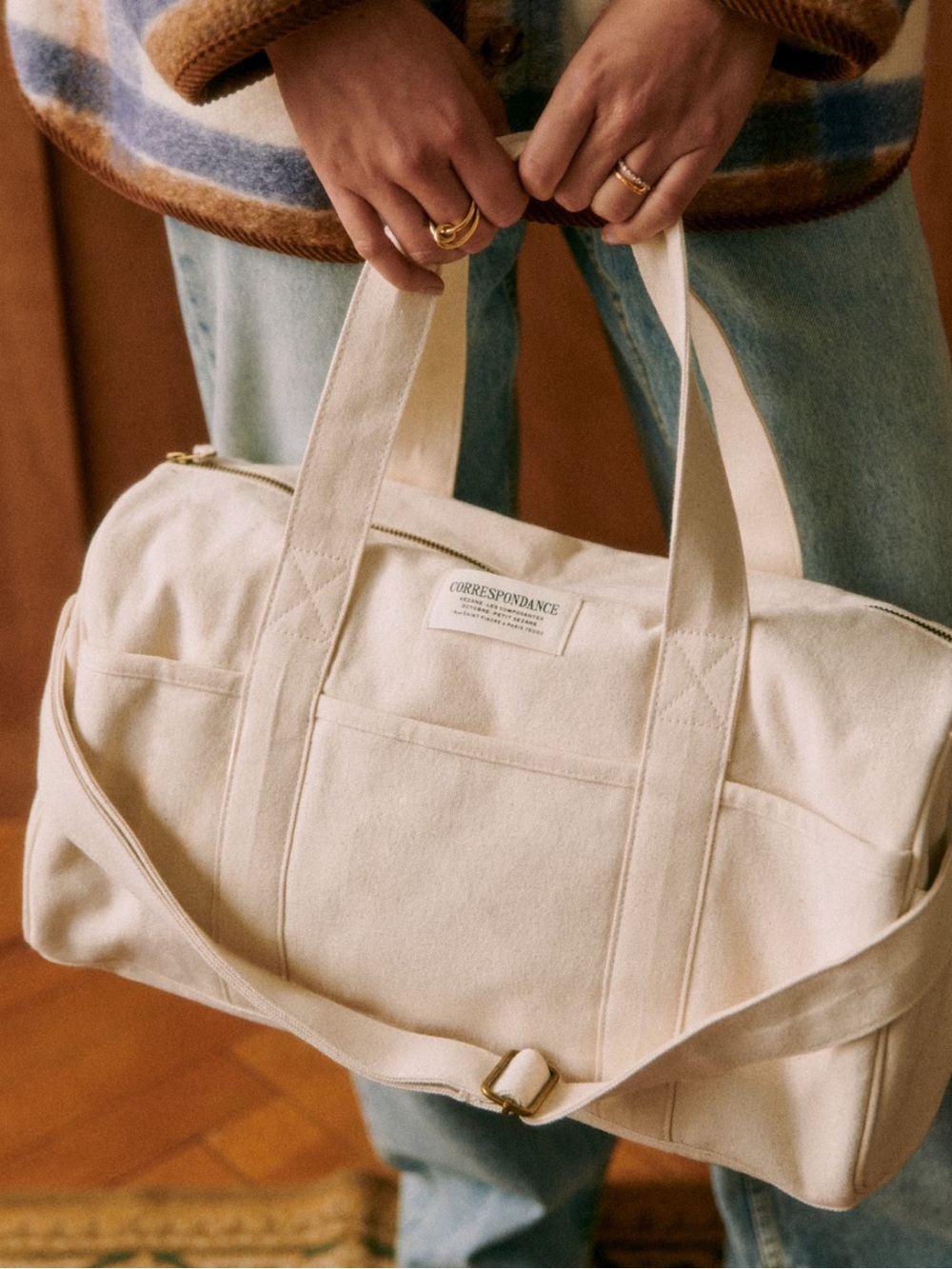 Sezane bowling bag NWT
